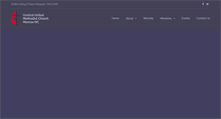 Desktop Screenshot of centralumcmonroe.org